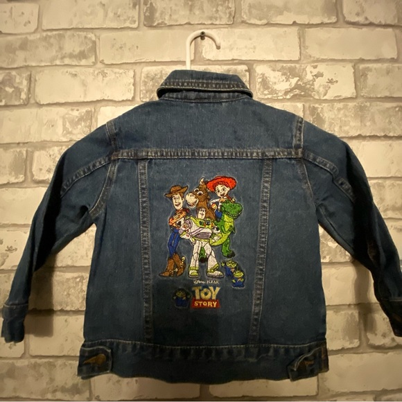 Disney Store Toy Story Jean Jacket Size 3 - Picture 1 of 7